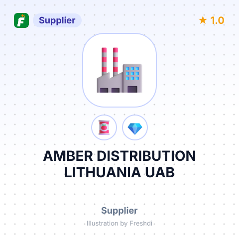 AMBER DISTRIBUTION LITHUANIA UAB – summary card, no photo uploaded yet