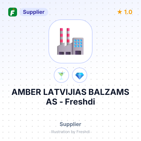 AMBER LATVIJIAS BALZAMS AS – summary card, no photo uploaded yet