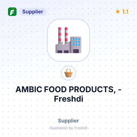 AMBIC FOOD PRODUCTS, – summary card, no photo uploaded yet