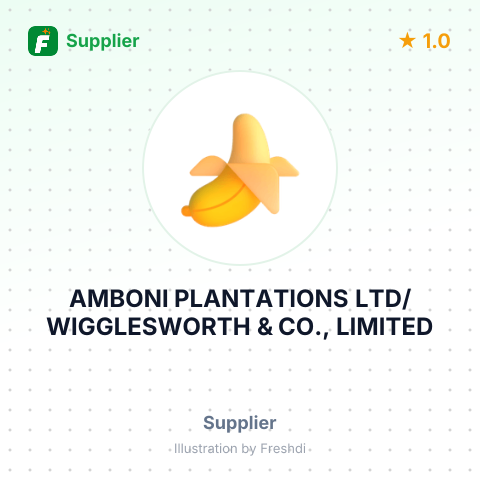 AMBONI PLANTATIONS LTD/WIGGLESWORTH & CO., LIMITED – summary card, no photo uploaded yet