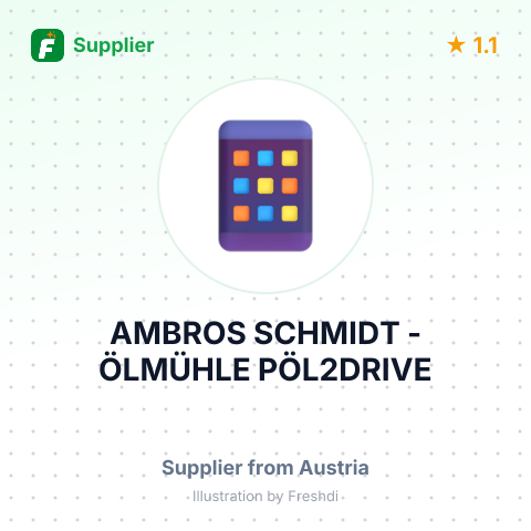 AMBROS SCHMIDT - ÖLMÜHLE PÖL2DRIVE – summary card, no photo uploaded yet