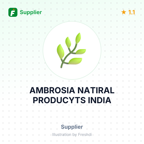 AMBROSIA NATIRAL PRODUCYTS INDIA – summary card, no photo uploaded yet