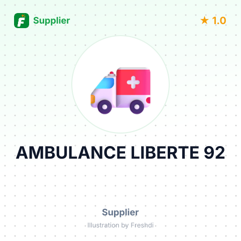 AMBULANCE LIBERTE 92 – summary card, no photo uploaded yet