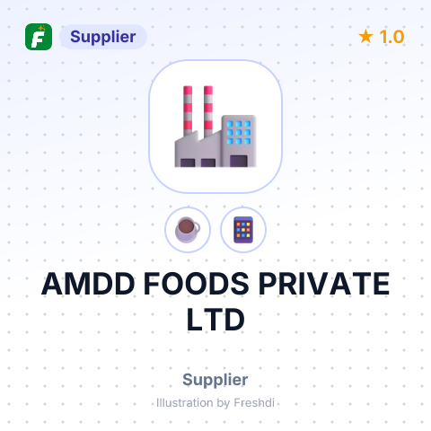 AMDD FOODS PRIVATE LTD – summary card, no photo uploaded yet