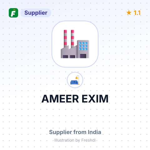 AMEER EXIM – summary card, no photo uploaded yet