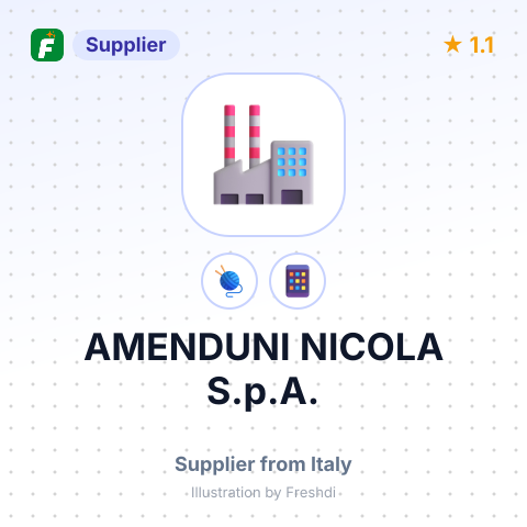 AMENDUNI NICOLA S.p.A. – summary card, no photo uploaded yet
