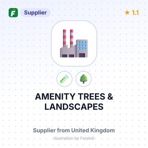 AMENITY TREES & LANDSCAPES – summary card, no photo uploaded yet
