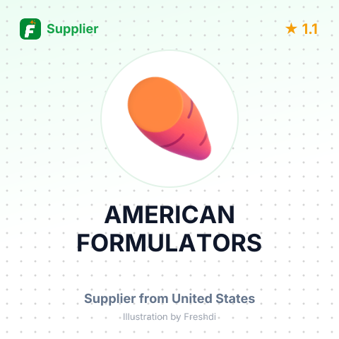 AMERICAN FORMULATORS – summary card, no photo uploaded yet