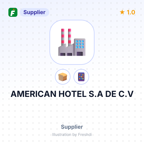 AMERICAN HOTEL S.A DE C.V – summary card, no photo uploaded yet