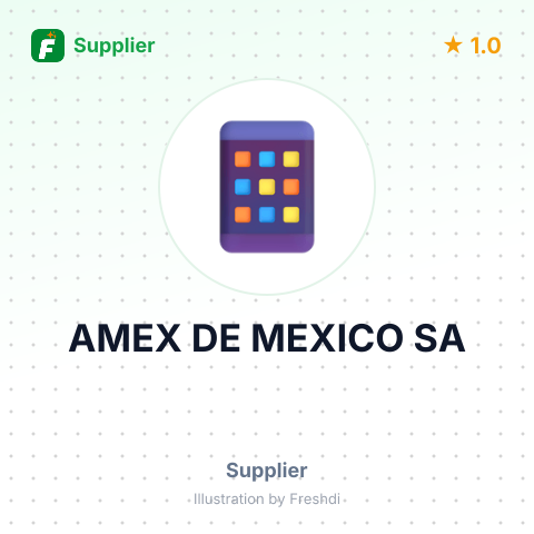 AMEX DE MEXICO SA – summary card, no photo uploaded yet
