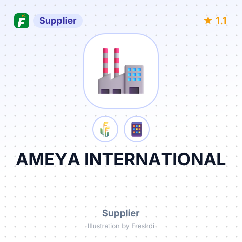 AMEYA INTERNATIONAL – summary card, no photo uploaded yet