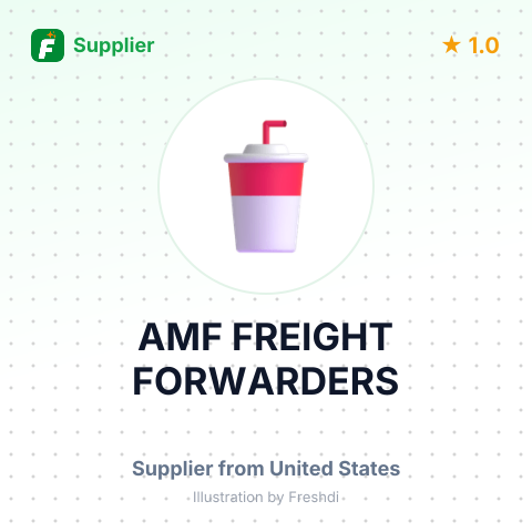 AMF FREIGHT FORWARDERS – summary card, no photo uploaded yet