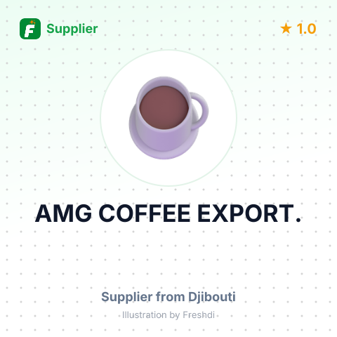 AMG COFFEE EXPORT. – summary card, no photo uploaded yet