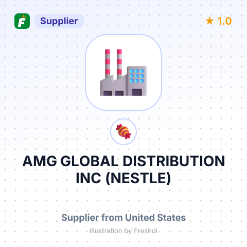 AMG GLOBAL DISTRIBUTION INC (NESTLE) – summary card, no photo uploaded yet