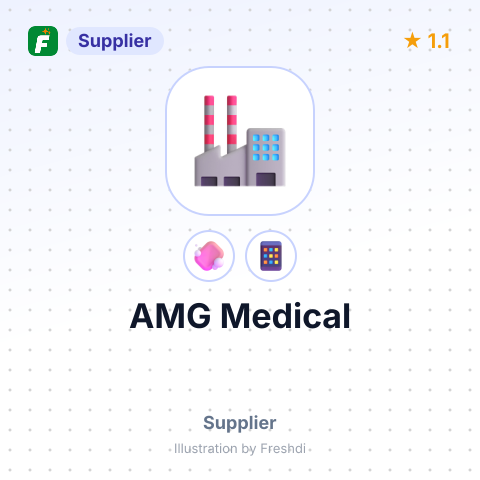 AMG Medical – summary card, no photo uploaded yet