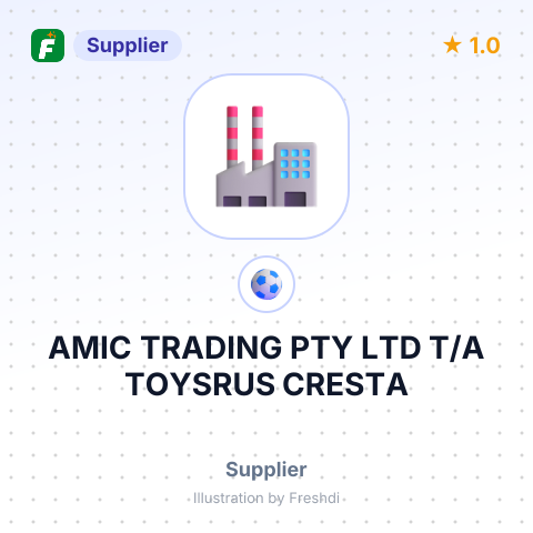AMIC TRADING PTY LTD T/A TOYSRUS CRESTA – summary card, no photo uploaded yet