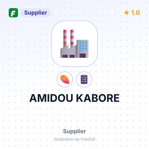 AMIDOU KABORE – summary card, no photo uploaded yet