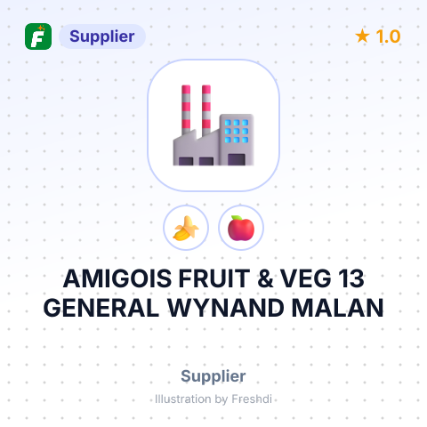 AMIGOIS FRUIT & VEG 13 GENERAL WYNAND MALAN – summary card, no photo uploaded yet