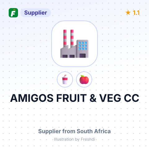 AMIGOS FRUIT & VEG CC – summary card, no photo uploaded yet