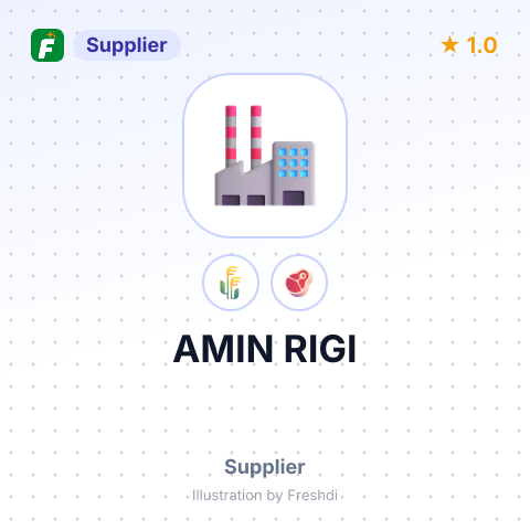 AMIN RIGI – summary card, no photo uploaded yet