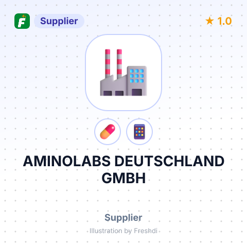 AMINOLABS DEUTSCHLAND GMBH – summary card, no photo uploaded yet