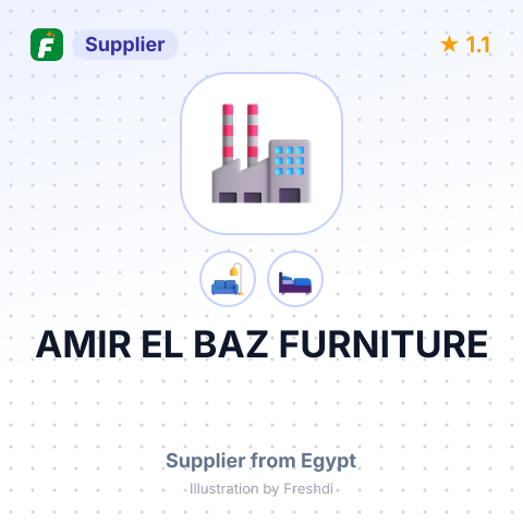 AMIR EL BAZ FURNITURE – summary card, no photo uploaded yet