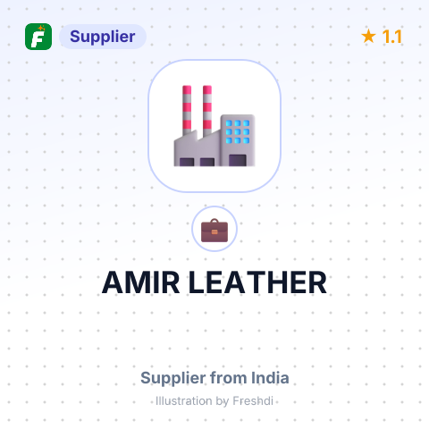 AMIR LEATHER – summary card, no photo uploaded yet