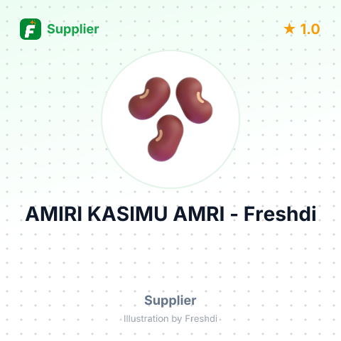 AMIRI KASIMU AMRI – summary card, no photo uploaded yet