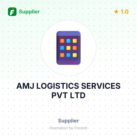 AMJ LOGISTICS SERVICES PVT LTD – summary card, no photo uploaded yet