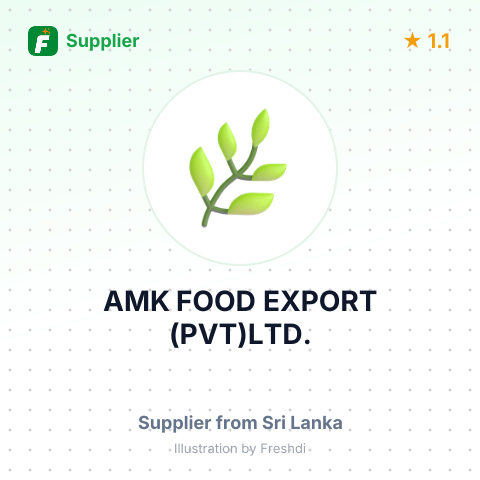 AMK FOOD EXPORT (PVT)LTD. – summary card, no photo uploaded yet