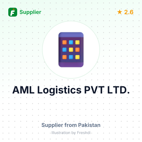 AML Logistics PVT LTD. – summary card, no photo uploaded yet