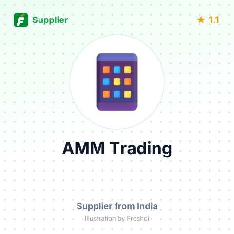 AMM Trading  – summary card, no photo uploaded yet