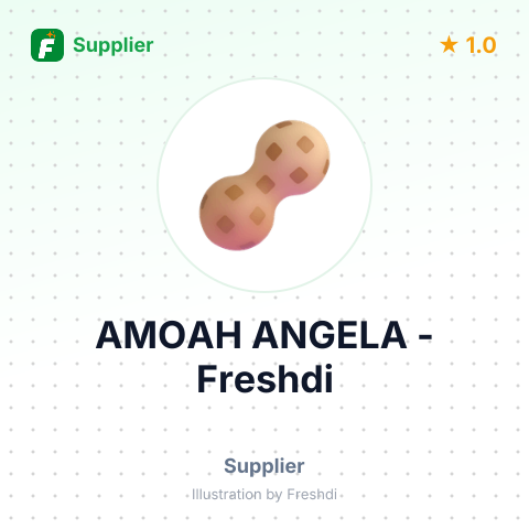 AMOAH ANGELA – summary card, no photo uploaded yet