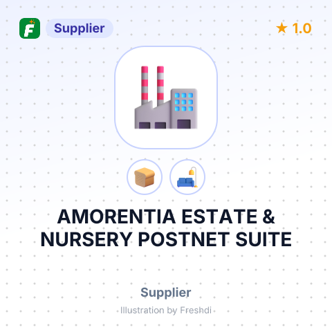 AMORENTIA ESTATE & NURSERY POSTNET SUITE – summary card, no photo uploaded yet