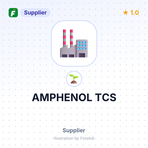 AMPHENOL TCS – summary card, no photo uploaded yet