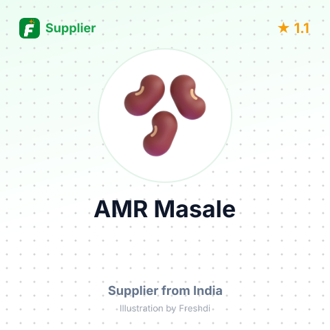 AMR Masale  – summary card, no photo uploaded yet