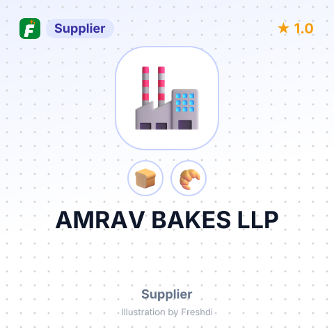 AMRAV BAKES LLP – summary card, no photo uploaded yet
