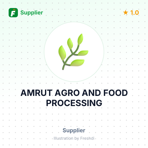 AMRUT AGRO AND FOOD PROCESSING – summary card, no photo uploaded yet