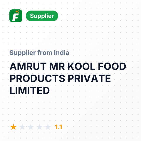 AMRUT MR KOOL FOOD PRODUCTS PRIVATE LIMITED – summary card, no photo uploaded yet