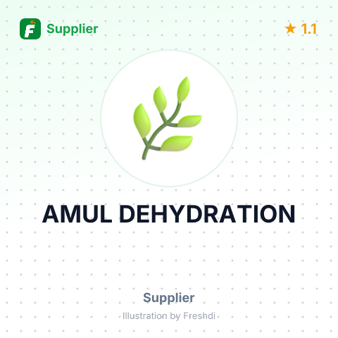AMUL DEHYDRATION – summary card, no photo uploaded yet