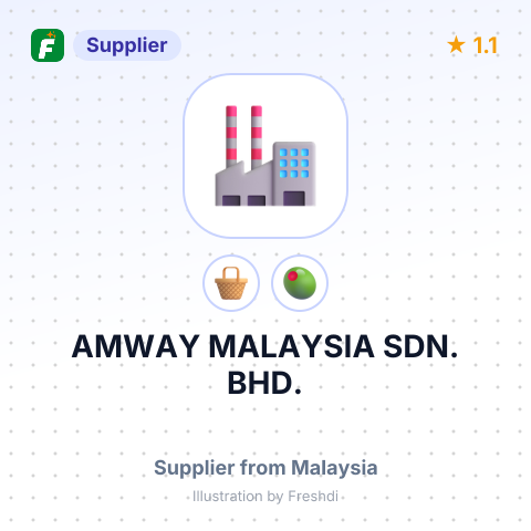 AMWAY MALAYSIA SDN. BHD. – summary card, no photo uploaded yet