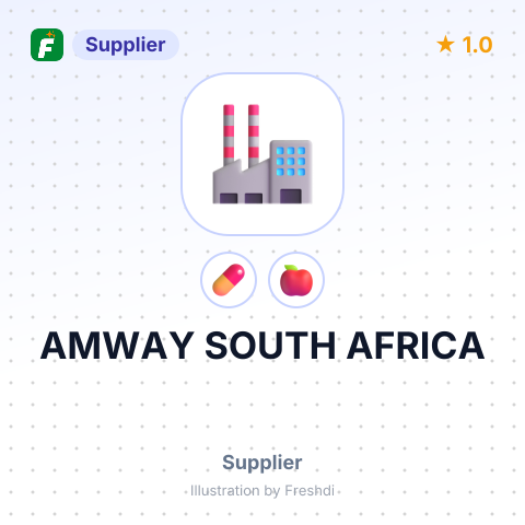 AMWAY SOUTH AFRICA – summary card, no photo uploaded yet