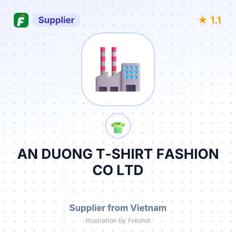 AN DUONG T-SHIRT FASHION CO LTD – summary card, no photo uploaded yet