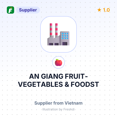 AN GIANG FRUIT-VEGETABLES &  FOODST – summary card, no photo uploaded yet