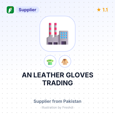 AN LEATHER GLOVES TRADING – summary card, no photo uploaded yet
