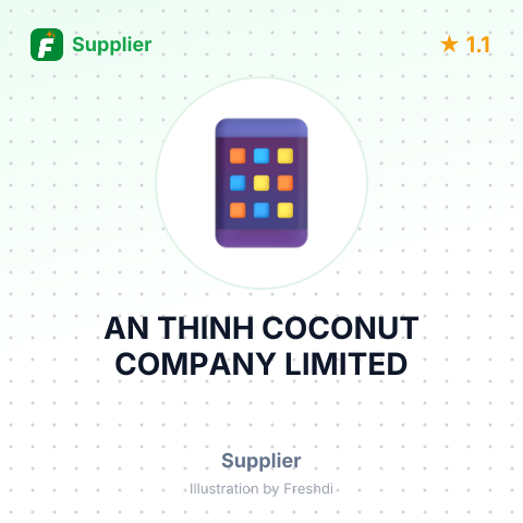 AN THINH COCONUT COMPANY LIMITED – summary card, no photo uploaded yet