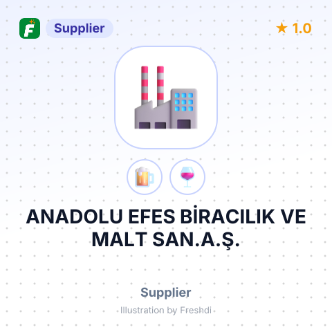 ANADOLU EFES BİRACILIK VE MALT SAN.A.Ş. – summary card, no photo uploaded yet