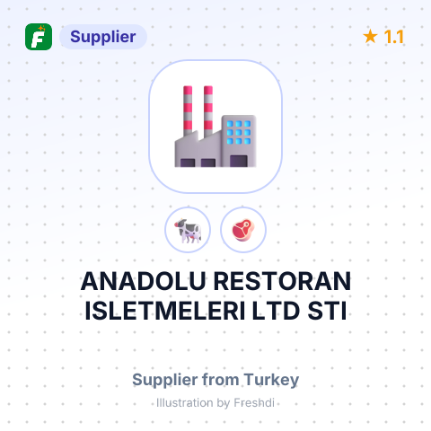 ANADOLU RESTORAN ISLETMELERI LTD STI – summary card, no photo uploaded yet