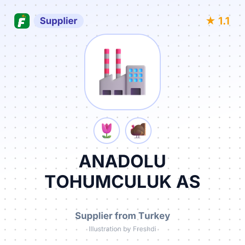 ANADOLU TOHUMCULUK AS – summary card, no photo uploaded yet