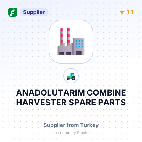 ANADOLUTARIM COMBINE HARVESTER SPARE PARTS – summary card, no photo uploaded yet